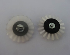 2 BRUSHES (35mm) FRONT TROLLEY Empisal Knitmaster 360/260 Knitting Machines...