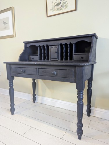 Rustic french pine desk - rustic,