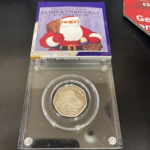Father christmas silver - father,