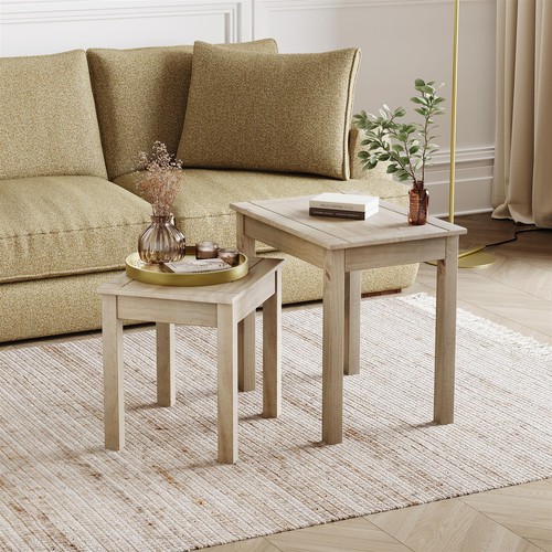Nest tables solid pine wood - nest,