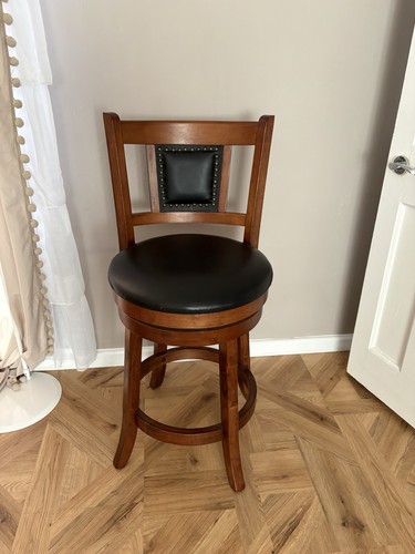 Swivel bar stool - stool, curved