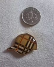 Enamel Pin Badge Burberry Cap