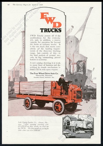1920 fwd four wheel - four,