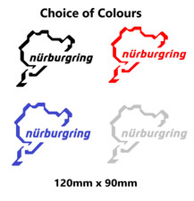 2 x Nurburgring Vinyl Window