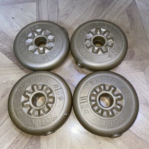 1kg 2lb york barbell - 4x, 2