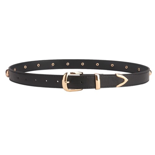 Women punk leather belt - punk, pu