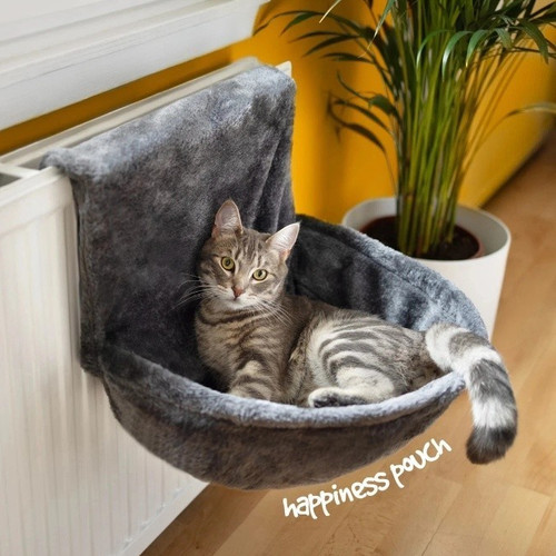 Cat radiator bed warm faux - cat,