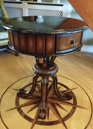 Antique style mahogany and - mahogany,