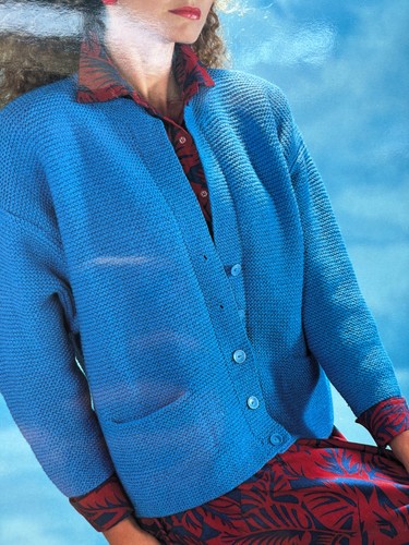 Ladies easy knit cardigan - ladies,