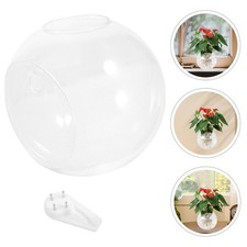  Glass Fish Bowl Vase Wall Mounted Wall-mounted Flower Pot Decoration