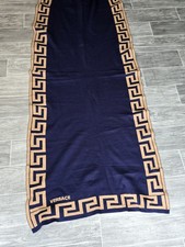 Knitted Versace Monogram/ Shawl
