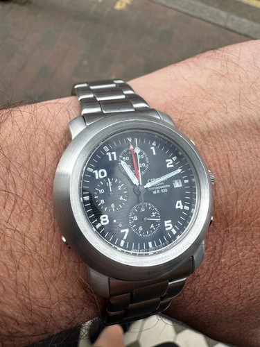 Citizen alarm chronograph - citizen,