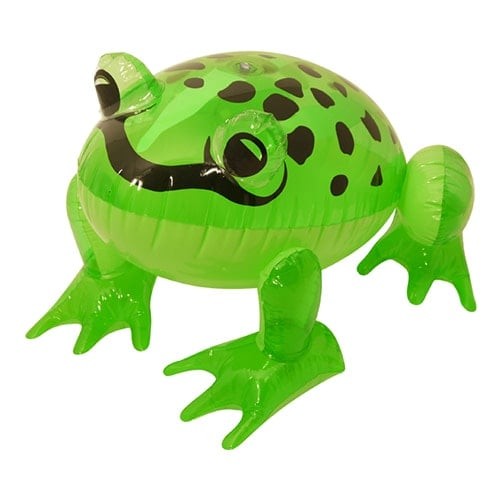 Inflatable frog 39cm - inflatable,