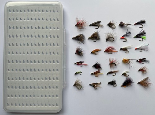 Wet fly selection large - fly, +