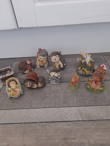 Vintage hedgehog figurine - vintage,