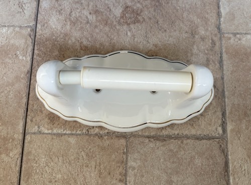 Antique ceramic toilet paper - ceramic,