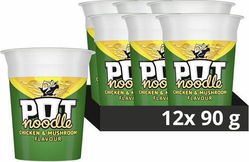 Pot noodle chicken - noodle, &