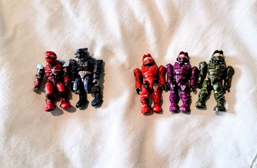 Halo mega bloks figures - mega, bundle