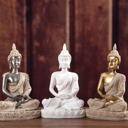 Sandstone india buddha statue - sandstone,