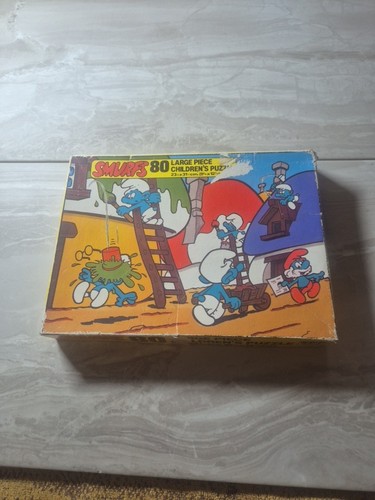 Vintage smurfs jigsaw puzzle - vintage,