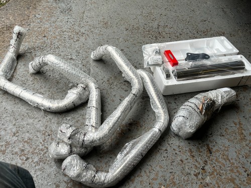 Kawasaki kz1000a1 exhaust - kawasaki,