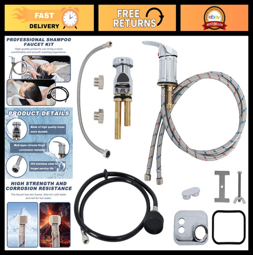 Shampoo bowl faucet - faucet, kit