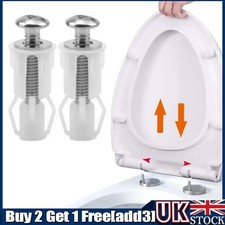 2PCS Toilet Seat Hinges