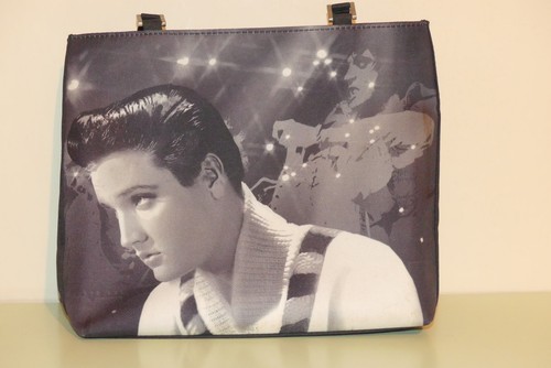 Black and white elvis presley - black,