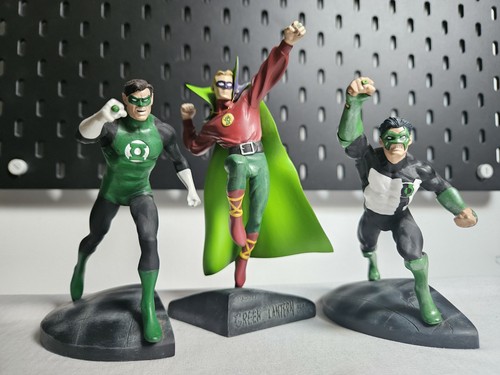 Green lantern miniature - green,