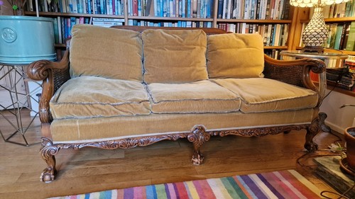 Stunning antique 3pc - stunning, bergere