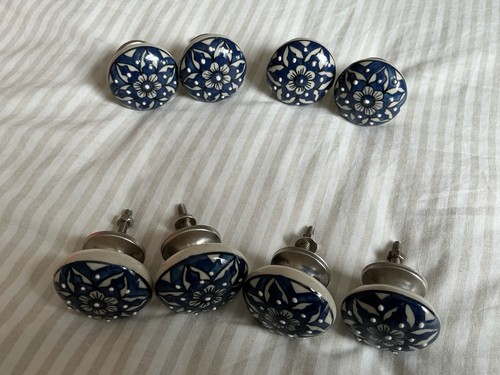 Blue white porcelain - &,