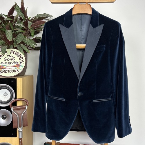 Hackett blue velvet peak - hackett,