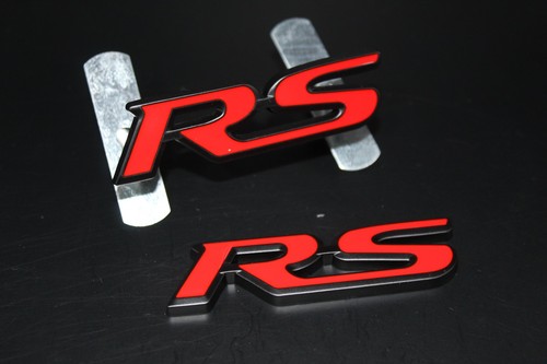 Red black front grille - red,