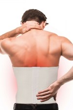 Wool Waist Corset Warmer Back Support Kidney Thermal Belt Arthritic Back Corset