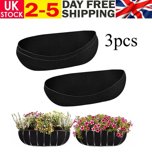 Felt trough planter - 3x,