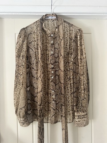 Zara snake animal print - snake,