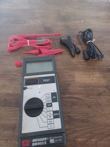 Megger bm403 insulation - megger,