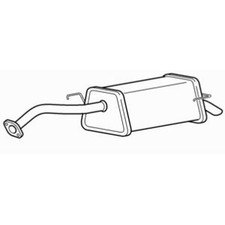 Quality Rear Exhaust Silencer