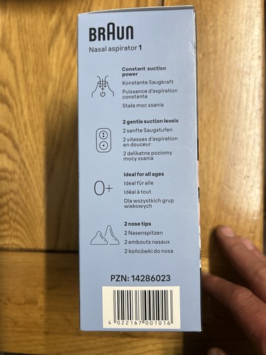 Braun nasal aspirator - nasal,