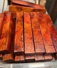 1 x Amboyna (Narra) Pen Blank 22 x 22 x 150mm / Woodturning / Exotic Hardwoods