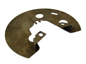 Front disc shield - disc, (used)