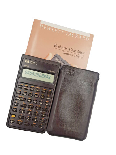 Hewlett packard 10b - packard, hp-10b