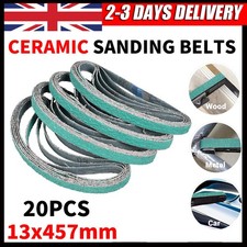 20PCS 13x457mm Ceramic Sanding
