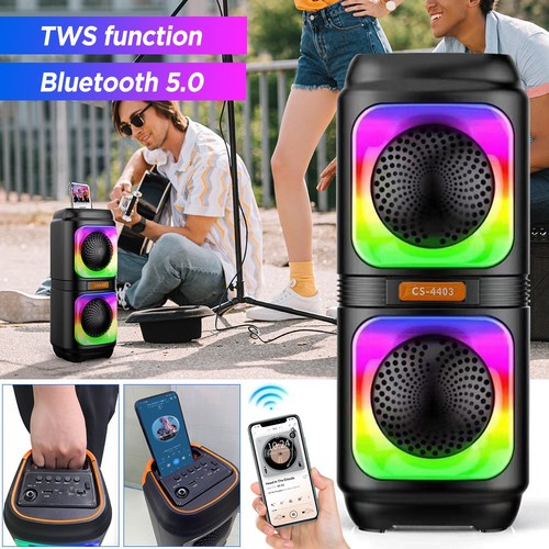 Portable party subwoofer - subwoofer, heavy