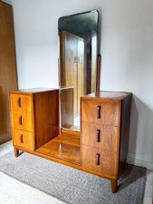 Mid Century Retro Vintage Dressing Table Vanity Drawers 