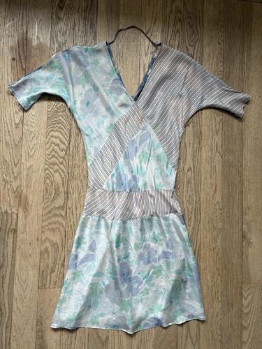 Vintage knee length - silk, antik
