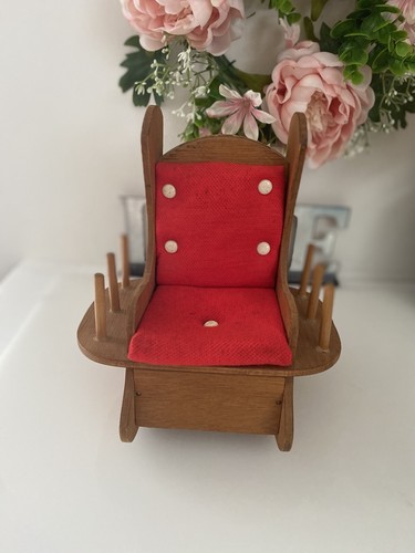 Vintage wooden small rocking - vintage,
