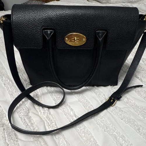 Mulberry small black bayswater - black,