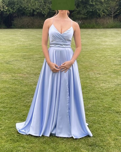 Blue bridesmaid prom dress - /,