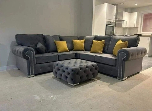 Chesterfield corner sofa - corner,